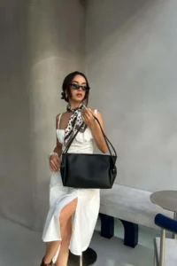 Shule Bags Dalixa Shoulder Bag Black - Image 3