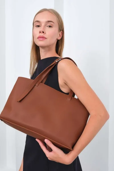 Shule Bags Joli Everyday Shoulder Bag Tan