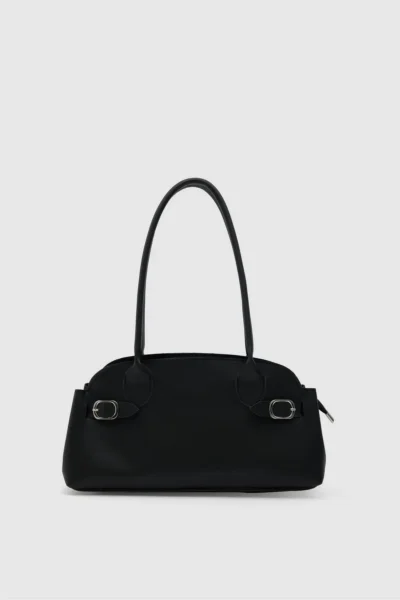 Shule Bags Andiamo Vintage Baget Bag Black