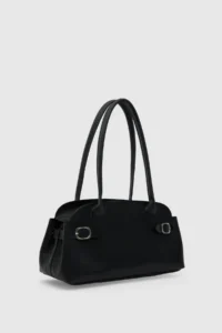 Shule Bags Andiamo Vintage Baget Bag Black - Image 3