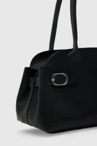 Shule Bags Andiamo Vintage Baget Bag Black - Image 5
