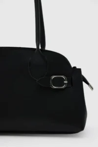 Shule Bags Andiamo Vintage Baget Bag Black - Image 6
