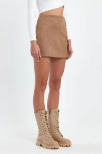 Ceylen Rope with accessories Suede Skirt - Image 2