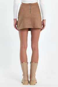 Ceylen Rope with accessories Suede Skirt - Image 8