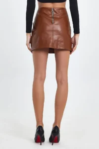 Ceylen Rope with accessories Leather Skirt - Image 8