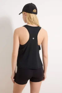TRENDYOLMİLLA Black-Dusty Rose 2 Sets Micro Material Knitting Sports T-Shirt - Image 10