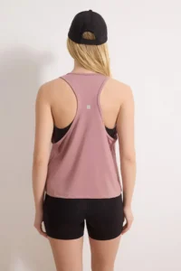 TRENDYOLMİLLA Black-Dusty Rose 2 Sets Micro Material Knitting Sports T-Shirt - Image 5