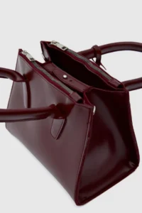 Shule Bags Pina Multi-Eyed Hand and Crossbody Bag Burgundy - Image 8