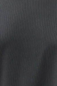TRENDYOLMİLLA Anthracite 100% Cotton Crew Neck Oversized/Wide Pattern Knitting T-Shirt - Image 5