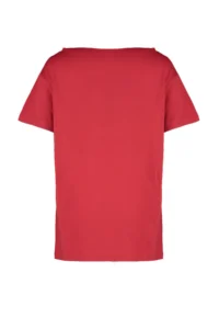 TRENDYOLMİLLA Rejection 100% Cotton Oversized/Wide Pattern Boat Neck Knitting T-Shirt - Image 8