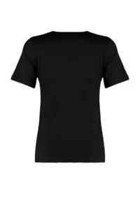 TRENDYOLMİLLA Black 100% Cotton Basic Crew Neck Knitting T-Shirt - Image 12