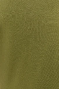 TRENDYOLMİLLA Khaki-Beige 100% Cotton 2 Sets Package Basic V-neck Knitting T-Shirt - Image 5
