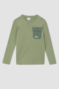 DeFacto Boys' Crew Neck Long Sleeve T-Shirt - Image 6