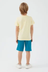 US Polo Assn. Base. Polo Assn 1340 Original Boy Bermuda Suit - Image 4
