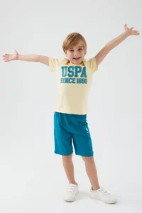 US Polo Assn. Base. Polo Assn 1340 Original Boy Bermuda Suit - Image 5