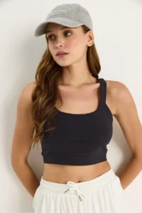 Bianco Lucci Women Sporcu Crop Tank Top