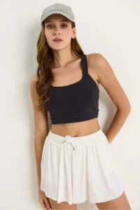 Bianco Lucci Women Sporcu Crop Tank Top - Image 3