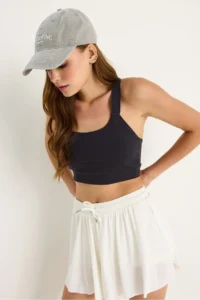 Bianco Lucci Women Sporcu Crop Tank Top - Image 4