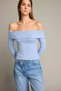 DeFacto Boat Neck Long Sleeve T-Shirt - Image 3