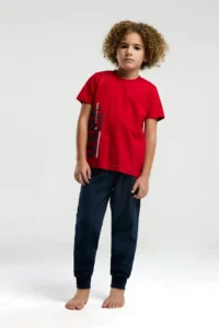 US Polo Assn. BASE. Polo Assn. Boy's Pajama Set, Comfortable and Stylish Design - Image 3