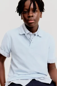 H&M Cotton Pique Polo Shirt T-Shirt - Image 3