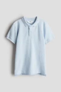 H&M Cotton Pique Polo Shirt T-Shirt - Image 4