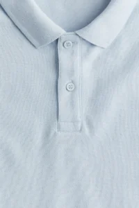 H&M Cotton Pique Polo Shirt T-Shirt - Image 5