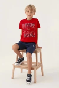 US Polo Assn. Boys' Bermuda Set - Image 2