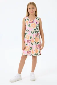 US Polo Assn. 4-9 Years Licensed Us Polo Assn Girl's Dress-Lilac