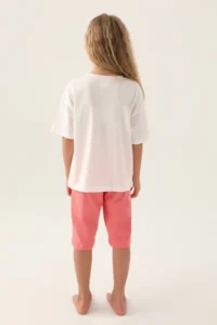 US Polo Assn. Girls' Cream Capri Set - Image 5