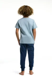 US Polo Assn. U.s. Polo Shirt Assn Boys' Blue Pajama Set - Image 5