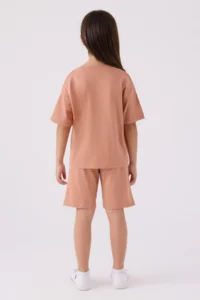 US Polo Assn. Girls' Pink Bermuda Set - Image 5