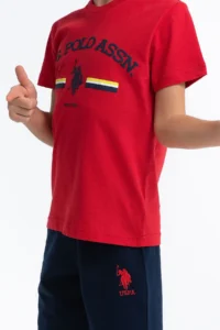 US Polo Assn. U.s. Polo Shirt Assn Boys' Rejection Bermuda Set - Image 3