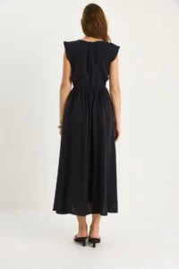 Bianco Lucci Women's Side Band Detailed Long Modal Dress 5254 - Image 6