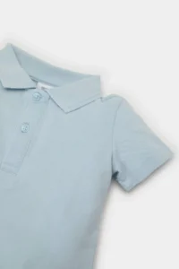 DeFacto Pique Short Sleeve Polo Basic Plain T-Shirt Baby Boy - Image 4