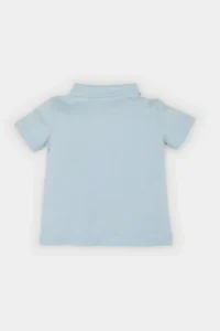 DeFacto Pique Short Sleeve Polo Basic Plain T-Shirt Baby Boy - Image 5