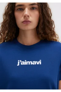 Mavi Printed Navy Blue T-Shirt Regular Fit / Normal Cut 1612242-70722 - Image 6