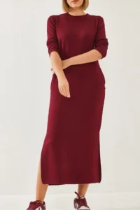 Bianco Lucci Women Modal Fabric LONG Dress - Image 2
