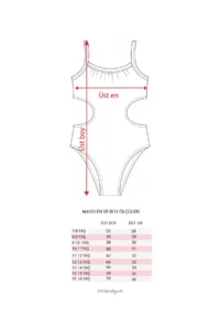 Minipodyum Girls' Ruffle Detailed Swimsuit - Image 2