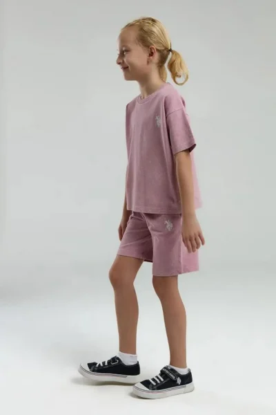 US Polo Assn. U.s Polo Shirt US2089-G KIZ BERMUDA Set