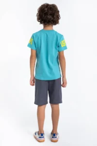 US Polo Assn. U.s. Polo Shirt Assn Boys' Navy Blue Bermuda Set - Image 6