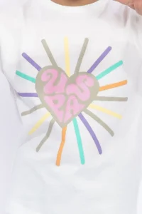 US Polo Assn. Sun Love Cream Girls' Capri Set - Image 3