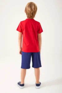 US Polo Assn. Assn Team Crest Rejection Boys' Bermuda Set - Image 5