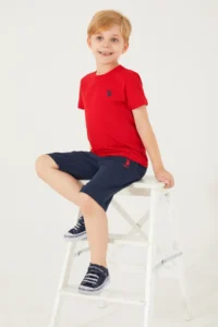 US Polo Assn. U.s. Polo Shirt Assn Boys' Rejection Bermuda Set