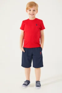 US Polo Assn. U.s. Polo Shirt Assn Boys' Rejection Bermuda Set - Image 2