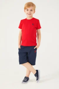 US Polo Assn. U.s. Polo Shirt Assn Boys' Rejection Bermuda Set - Image 3