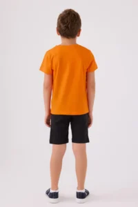 US Polo Assn. U.s. Polo Shirt Assn Boys' Yellow Bermuda Set - Image 5