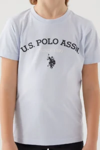 US Polo Assn. U.s. Polo Shirt Assn Boys' Blue Bermuda Set - Image 4