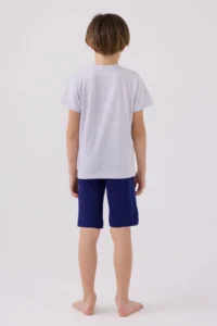 US Polo Assn. U.s. Polo Shirt Assn Boys' Gray Bermuda Set - Image 5