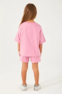 US Polo Assn. Plain Open Naive Girls' Shorts Set - Image 5